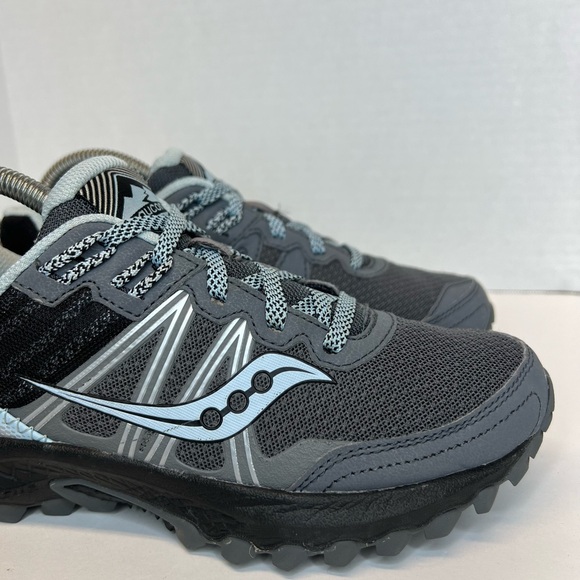 Saucony Excursion TR 14 Trail Running Shoes Sz 6.5 Wide Womens Gray S10585-27 - Picture 6 of 15